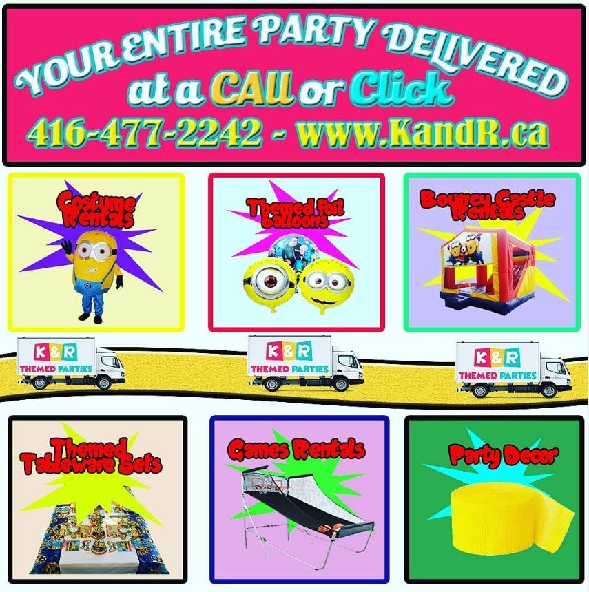 Glow in the dark party rentals, Party rentals, 