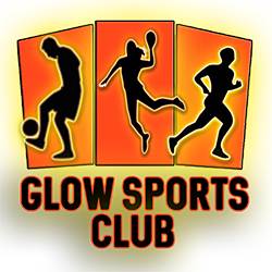 Glow sports club logo, Glow in the dark sports, Scarborough, Oshawa