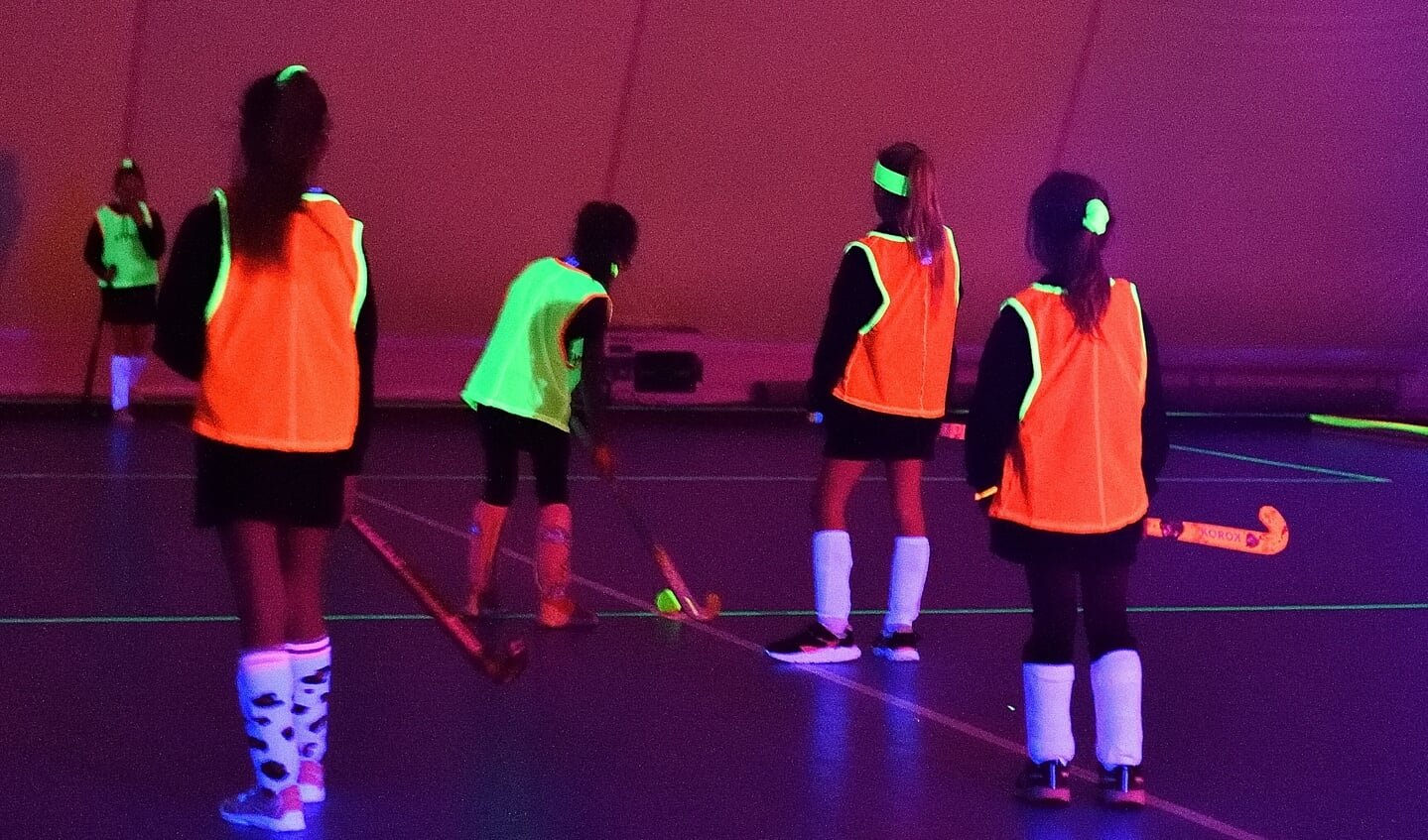 Glow in the dark Floor hockey, Glow sports club, Scarborough, Oshawa