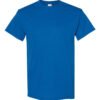 Neon Blue Tshirt Plain Neon Glow T-shirt