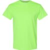 Neon Green Tshirt Plain Neon Glow T-shirt