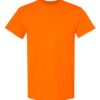 Neon Orange Tshirt Plain Neon Glow T-shirt