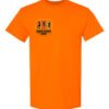 Neon Orange logo Custom team Tshirt